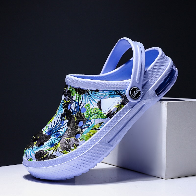Painting Couples Clogs Men Sli - Outdoor Lighting Black ulasan dan harga