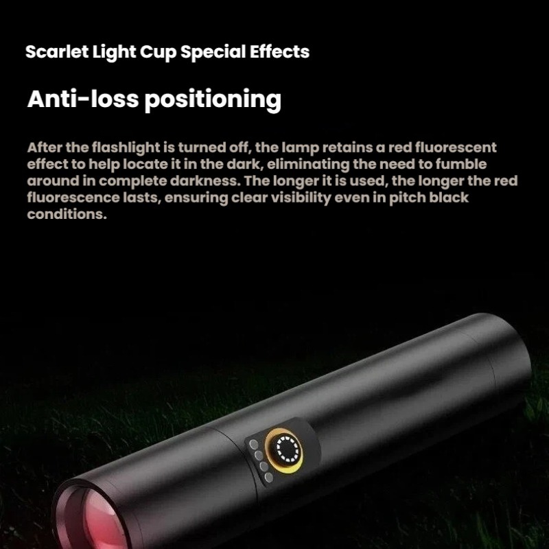 Strong Light LED Flashlight Ty - Outdoor Lighting Waterproof ulasan dan harga