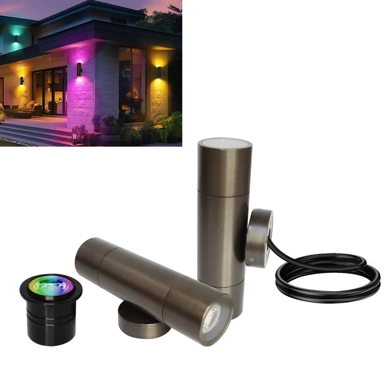 Durable Brass Outdoor LED Wall - Outdoor Lighting Pathway ulasan dan harga