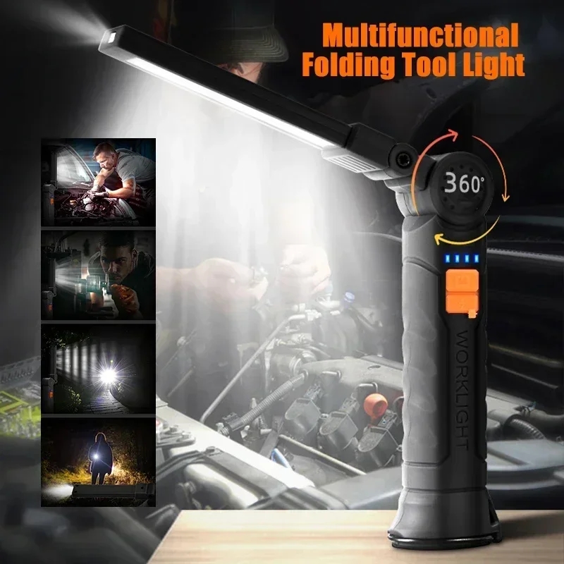 Portable LED COB Search Lights - Outdoor Lighting Waterproof ulasan dan harga