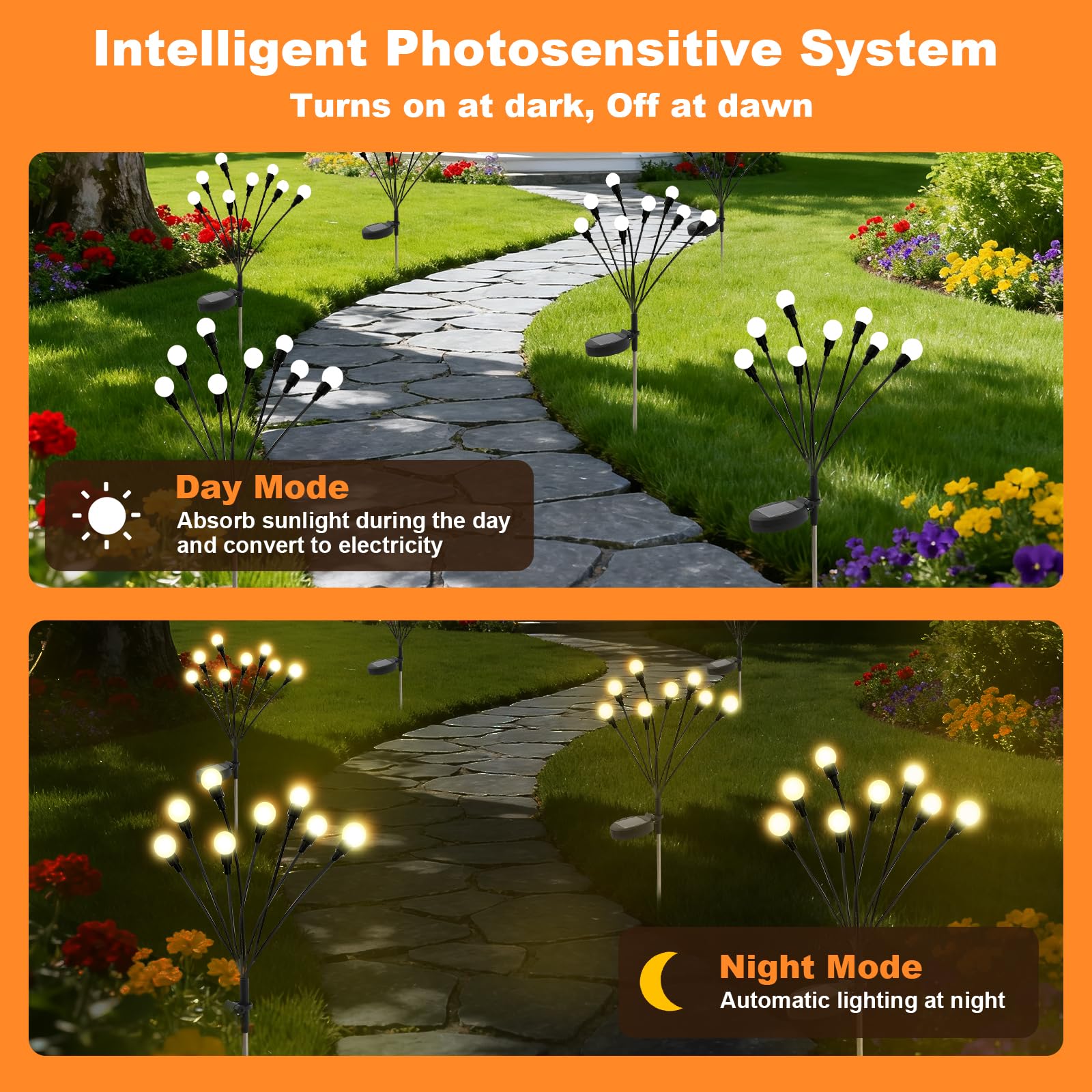 Solar Garden Decorative Lights - Outdoor Lighting Pathway ulasan dan harga