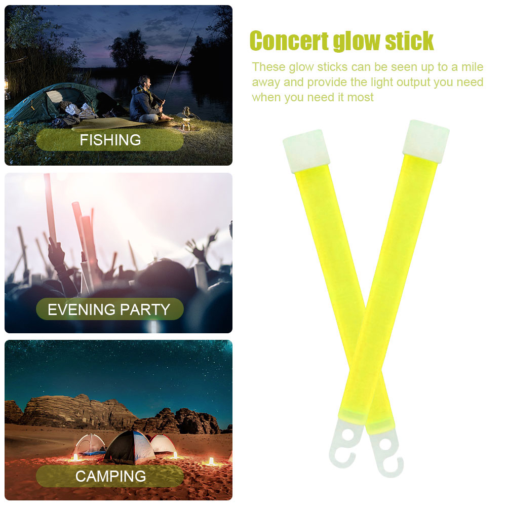 Military Grade Glow Sticks wit - Outdoor Lighting Effects ulasan dan harga