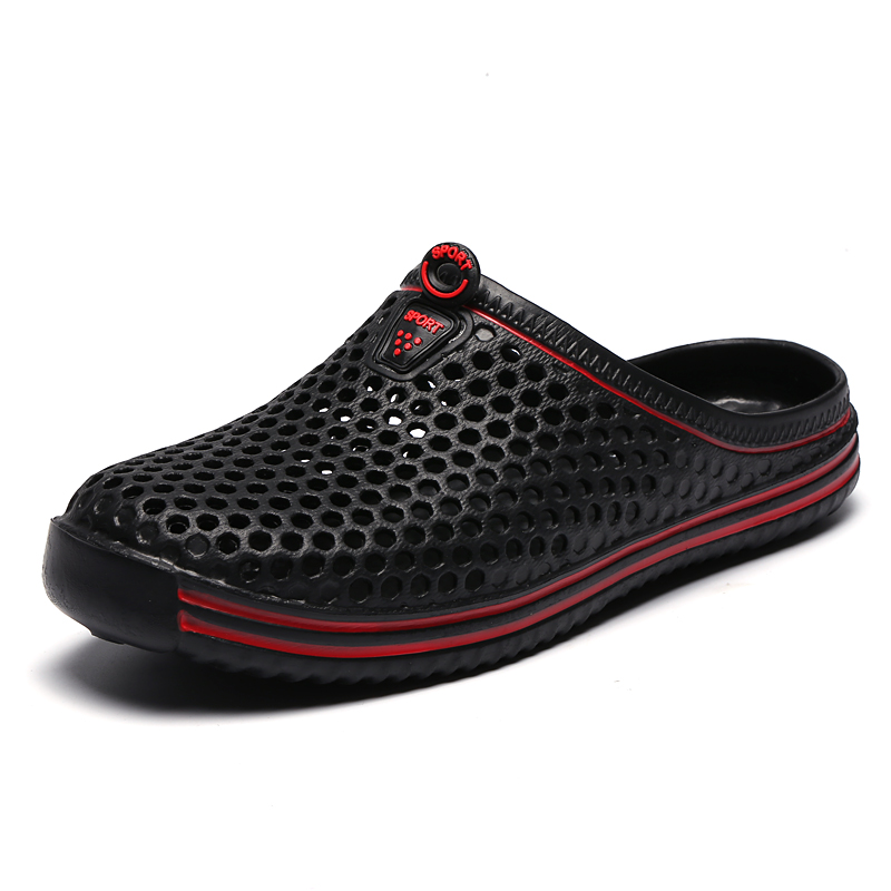 Summer Men Solid Color Sandals - Outdoor Lighting For Your Home ulasan dan harga