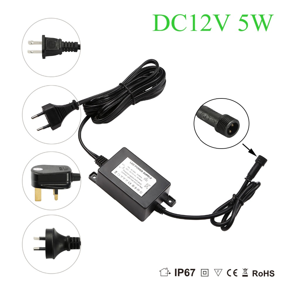 IP67 Waterproof DC12V 5W Trans - Outdoor Lighting Uk ulasan dan harga