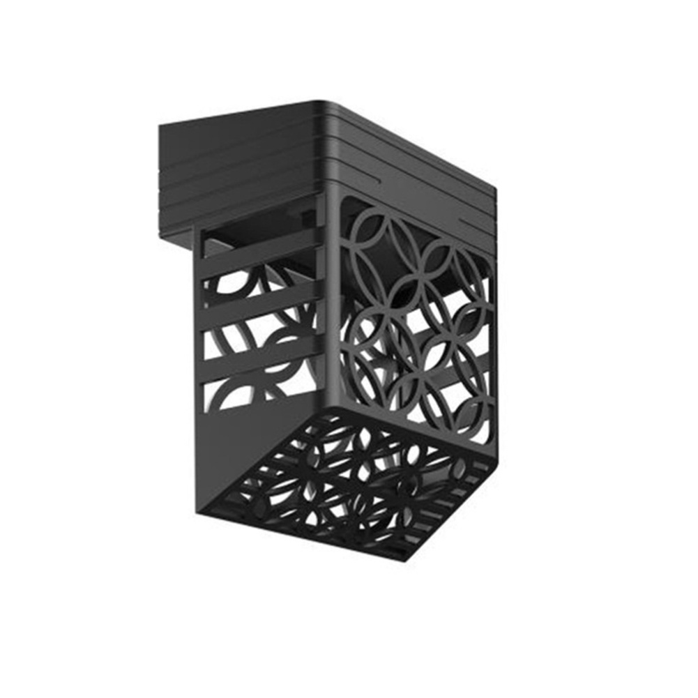 Solar Powered LED Garden Fence - Outdoor Lighting Black ulasan dan harga